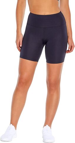 Bally Total Fitness Women's High Rise 7" Bike Short-2 Pack in Saudi Arabia
