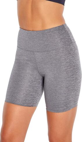 Bally Total Fitness Women's High Rise 7" Bike Short-2 Pack in Saudi Arabia