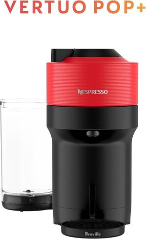 Nespresso Vertuo POP+ by Breville with Milk Frother, Red in Kuwait