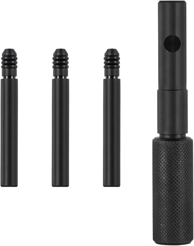 أداة محاذاة العمود المرفقي J-45947 مكونة من 4 قطع، باللون الأسود، مناسبة لمحركات الديزل من سلسلة ديترويت ديزل 60 in Kuwait