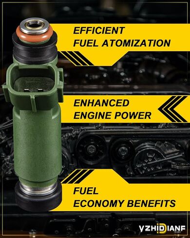 23250-0D040 High Performance Fuel Injectors For:-Toyota Matrix Celica MR2 Spyder, For:-Chevy Prizm, For:-Pontiac Vibe 1995 2000 2001 2002 2003 2004 2005 2006 23250-22040 (ALL-new set of 4) in Saudi Arabia