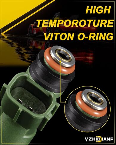 23250-0D040 High Performance Fuel Injectors For:-Toyota Matrix Celica MR2 Spyder, For:-Chevy Prizm, For:-Pontiac Vibe 1995 2000 2001 2002 2003 2004 2005 2006 23250-22040 (ALL-new set of 4) in Saudi Arabia