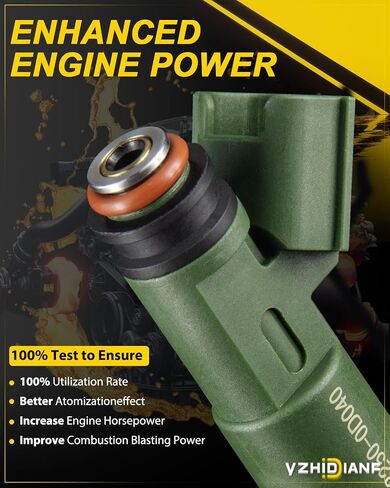 23250-0D040 High Performance Fuel Injectors For:-Toyota Matrix Celica MR2 Spyder, For:-Chevy Prizm, For:-Pontiac Vibe 1995 2000 2001 2002 2003 2004 2005 2006 23250-22040 (ALL-new set of 4) in Saudi Arabia