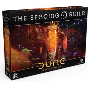 لعبة Dune: The Spacing Guild Board Game Expansion - لعبة إستراتيجية المنمنمات على سطح الطاولة مع طريقة لعب غير متماثلة للأطفال والكبار، للأعمار من 14 عامًا فما فوق، 1-4 لاعبين، وقت لعب 120 دقيقة، مصنوعة بواسطة CMON