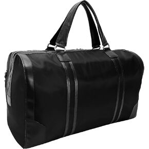 McKlein, N Series, Pasadena, Nano Tech-Light Nylon with Leather Trim, 20" Nylon Carry-All Duffel