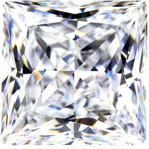 Loose Moissanite Stone Diamond D Color Princess Cut VVS1 Clarity Gemstones for Engagement Ring endant Necklace Jewelry Making, with GRA Certificate
