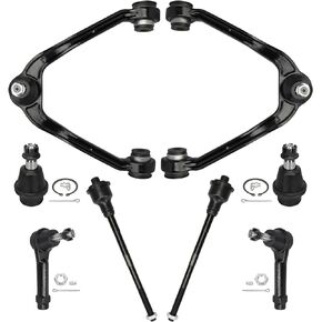 DRIVESTAR 8PC Front Upper Control Arms Ball Joints, 2002 2003 2004 2005 2006 for Cadillac Escalade/EXT/Chevrolet Avalanche 1500, 2003-2006 for Cadillac Escalade ESV, for Chevry Silverado etc.