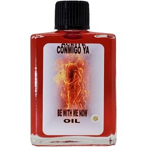 Be with Me Now Oil (Comingo Ya Aceite) Spiritual Anointing Oil by CASA ESOTERICA MAGICK SPACE - Attraction Spell - Draw Someone Close & Increase Intimacy-0.5 FL OZ (1 Pack)