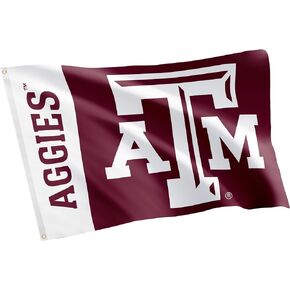Desert Cactus Texas A&M University Flag Aggies TAMU Flag Banners 100% Polyester Indoor Outdoor 3x5 feet Flags (Team Name)