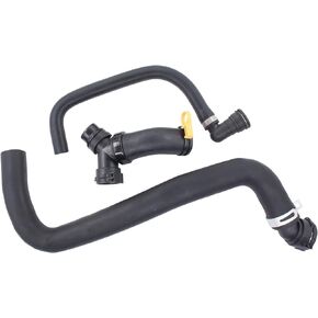 NewYall Upper and Lower Radiator Hose with Y-Connector