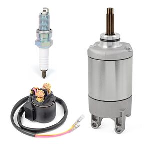 Starter Motor & Relay Spark Plug for Honda 1999-2003 TRX400EX Sportrax 400 31200-HN1-000