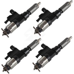 4PCS 095000-5471 095000-8901 8-97329703-1 8973297035 Common Rail Fuel Injectors For Denso Isuzu 4HK1 6HK1 Engine NRR NPR NPR-HD NQR 4.8L 5.2L