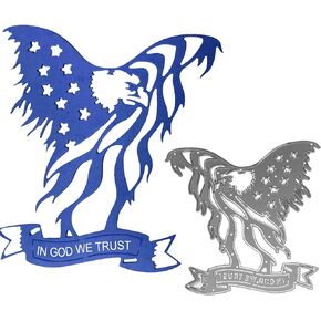 Metal Die Cuts, Eagle Cutting Die DIY Crafts Template Mould Stencils for DIY Embossing Card Making Album Decorative Paper Scrapbooking
