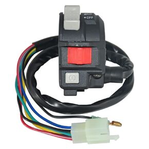 Left Handlebar Control Engine Start Run Off Headlight Switch 4GB-83973-00-00 Start Light Switch Replaces for Yamaha Warrior Wolverine 350 Big Bear 350 Grizzly 600 Kodiak 400 4GB-83973-09-00