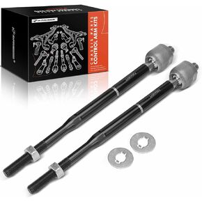 A-Premium 2 x Front Inner Tie Rod Ends, Compatible with Chevrolet HHR 2006-2011, Cobalt 2005-2010, Pontiac G5 2007-2010, Pursuit 2005-2006, Saturn Ion 2003-2007