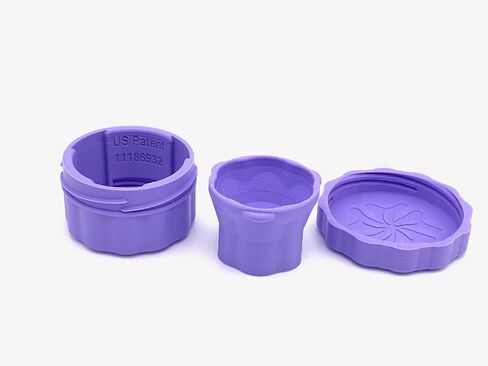 مفاهيم مبتكرة للخياطة وخياطة اللحف من شركة Purple Hobbies، بما في ذلك أكواب الدبابيس المغناطيسية، وعلامات كتلة اللحاف القابلة للدبابيس مع الحافظة، وحامل الأنماط، وما إلى ذلك... (كوب الدبوس المغناطيسي القياسي باللون الأرجواني الفاتح) in Kuwait