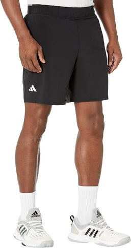 adidas Men's Club Stretch Woven Tennis Shorts, Black, Medium in Saudi Arabia