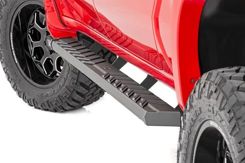 Rough Country BA2 Running Boards for 2019-2024 Chevy/GMC 1500 Crew Cab - 41002 in Saudi Arabia