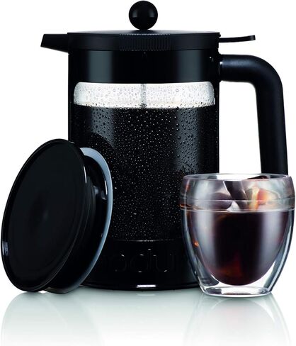 غطاء احتياطي من Bodum Bean لصانعة القهوة الباردة K11683، سعة 51 أونصة، أسود in Kuwait