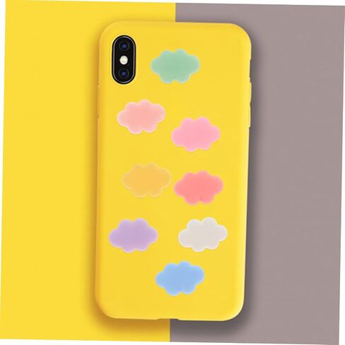 EXCEART 50pcs DIY Material DIY Craft Making Ornament DIY Patches Craft Decoration Cake Accessories Hat Supplies Head Band DIY Phone Shell Decors Resin Cake Supplies Cell Phone in Saudi Arabia