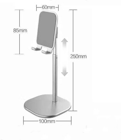 Tablet Stand Holder, Universal Adjustable Height Tablet Stand Mobile Phone Holder Desk Mount in Saudi Arabia