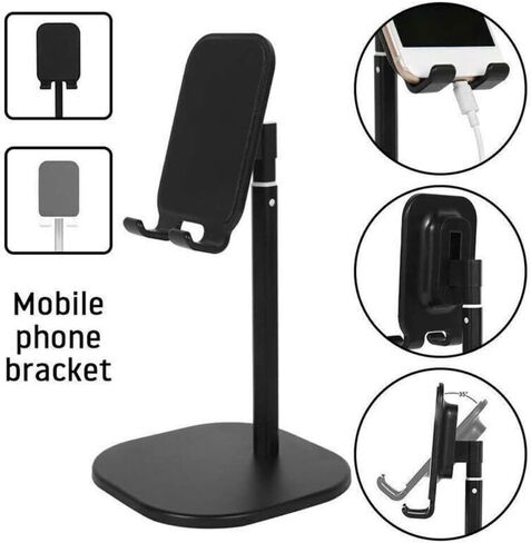 Tablet Stand Holder, Universal Adjustable Height Tablet Stand Mobile Phone Holder Desk Mount in Saudi Arabia
