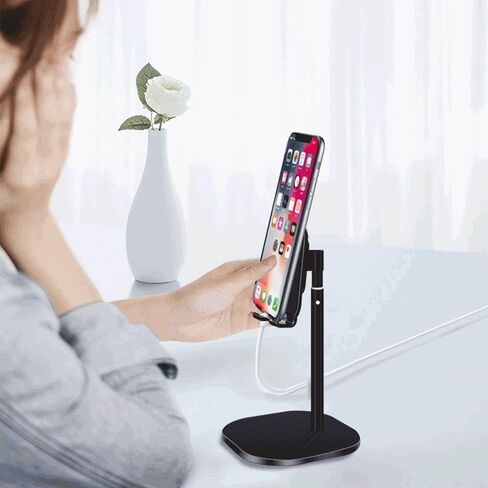 Tablet Stand Holder, Universal Adjustable Height Tablet Stand Mobile Phone Holder Desk Mount in Saudi Arabia