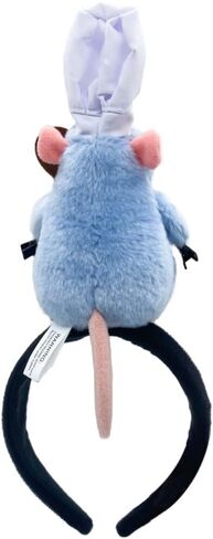 Women Remy Ratatouille Plush Toy Headbands, Cute Mouse Cartoon Animal Headband Cosplay Props Halloween Costume Headwear in Saudi Arabia