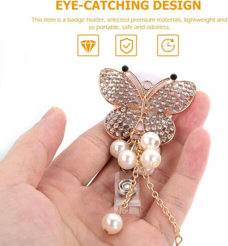 2pcs Student Retractable Badge Reel Holder with ID Clip Must Haves Cute Badge Reel for Name Tag Card(Student ) in Saudi Arabia
