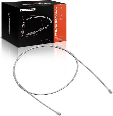 A-Premium Intermediate Side Parking Brake Cable Assembly Compatible with Chevrolet and GMC Models: Silverado 2500, Silverado 2500 HD, Silverado 2500 HD Classic, Sierra 2500, Sierra 2500 HD Classic in Saudi Arabia