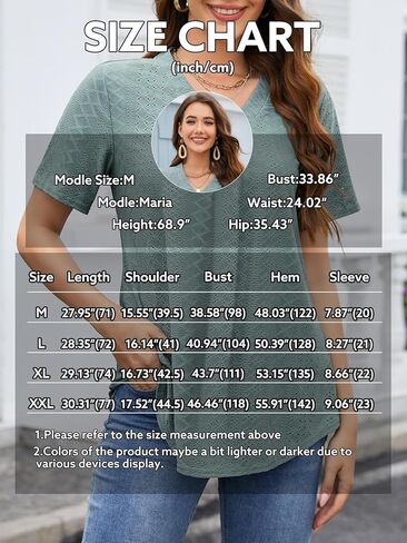 قمصان نسائية صيفية بفتحات من Bulotus بأكمام قصيرة وقمصان كاجوال أنيقة للعمل فضفاضة تناسب قمصان التونيك in Kuwait