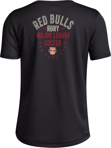 adidas Boys' New York Red Bulls Short Sleeve Pre-Game T-Shirt in Saudi Arabia