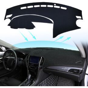 Dash Cover Mat for Mazda 3 2010 2011 2012 2013 Dashboard Cover Nonslip Dash Board Protector Mat Interior Accessories Sunshade Anti Glare Pad Carpet