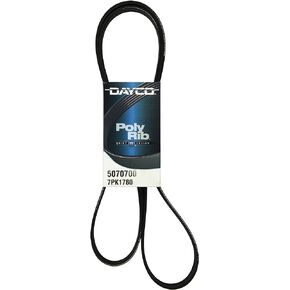 Dayco 5070700 Serpentine 7-Rib Belt, Length: 70.0", Width: 0.97"