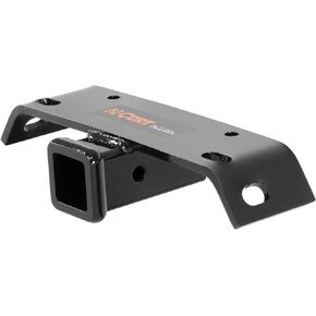 CURT 19031 Step Bumper Hitch Receiver for Westin or DMI, Gloss Black, 2-Inch, 5,000 lbs.