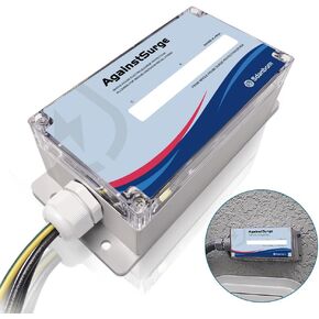 Whole House Surge Protection Device Rated for 140,000 Amps - FS140 Surge Protector Whole House Protecting Smart appliances, TVs, Computers, Heating and Cooling Systems, and More