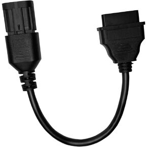 16 pin Female to 8 pin Diagnostic Connector for Polaris ATV RZR Motorcycle Slingshot，CAN EOBD OBD2 OBDII Diagnostic Connector Cable(Only Cable)