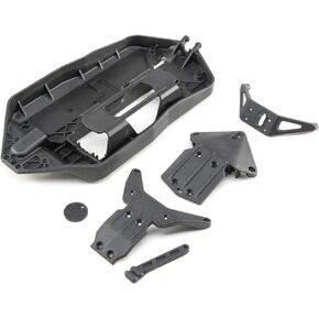 Losi Chassis & Skid Plates: TENACITY Monster Truck, LOS231035