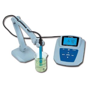 Apera Instruments MP511 Benchtop pH Meter, Accuracy: ±0.01 pH, Range: -2.00-19.99 pH, 500 Sets of Data Storage, RS232 Data Export