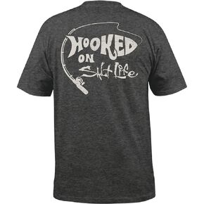 Salt Life Men's Hooked on Short Sleeve Tee