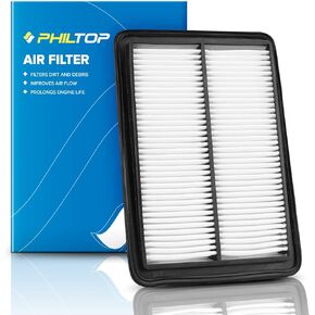 PHILTOP Engine Air Filter CA11858 Replacement for 2017-2022 Nissan Rogue Sport (2.0L), 2017-2019 Rogue (2.0L), 2017-2020 Qash-qai (2.0L); 2014-2020 Rogue (2.5L)