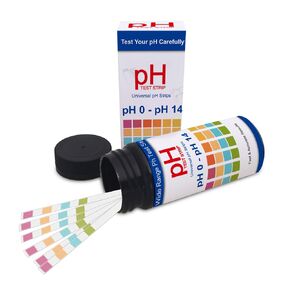 200pcs pH Test Strips, Universal pH 0-14, Testing pH for Urine Saliva Drinking Water Labs Aquariums Gyms Pools…
