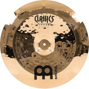 Meinl 18" China Cymbal - Classics Custom Extreme Metal - Made in Germany, 2-YEAR WARRANTY (CC18EMCH-B)