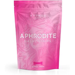 Aphrodites Nasal Strips | Extra Strength | Snoring Solution & Nasal Congestion Relief | Helps Increase Oxygen Intake & Promotes Nasal Breathing | 30 Count