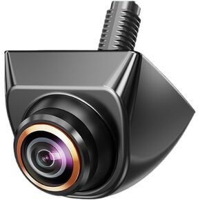 HD Backup Camera for Car Truck Pick Van,Adjustable 170° Wide Angle Golden Fisheye Lens Rear/Front View Reverse Camera,IP68 Waterproof 1080P Clear Night Vision Reversing Rear Cam (White)