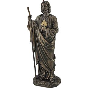 Things2Die4 Bronzed St. Jude Statue 8 in.