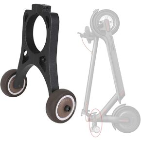 عجلات مساعدة لحمل السكوتر الكهربائي، تحويل السكوتر القابل للطي إلى عربة، متوافقة مع M365 Pro، Ninebot F30 F40، ملحقات السكوتر الموفرة للعمالة in Kuwait