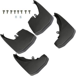 ECCPP Front Rear Mud Flaps Splash Guards Fit for Nissan Frontier 2005-2022 Pickup 4-Door Mud Guards