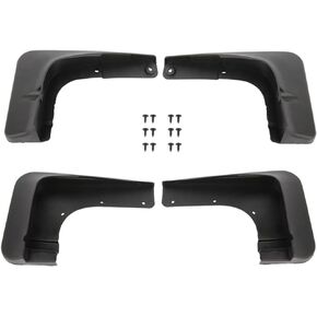 SCITOO 4Pcs Mud Flaps, Vehicles Mudguard Splash Guards Front and Rear Set, Fenders For Mitsubishi Outlander 2016 2017 2018,For Mitsubishi Outlander Sport 2016 2017 2018