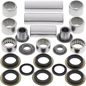 All Balls Racing 27-1011 Swing Arm Linkage Bearing Kit Compatible with/Replacement for Kawasaki KX65 2002-2019, Suzuki RM65 2003-2005